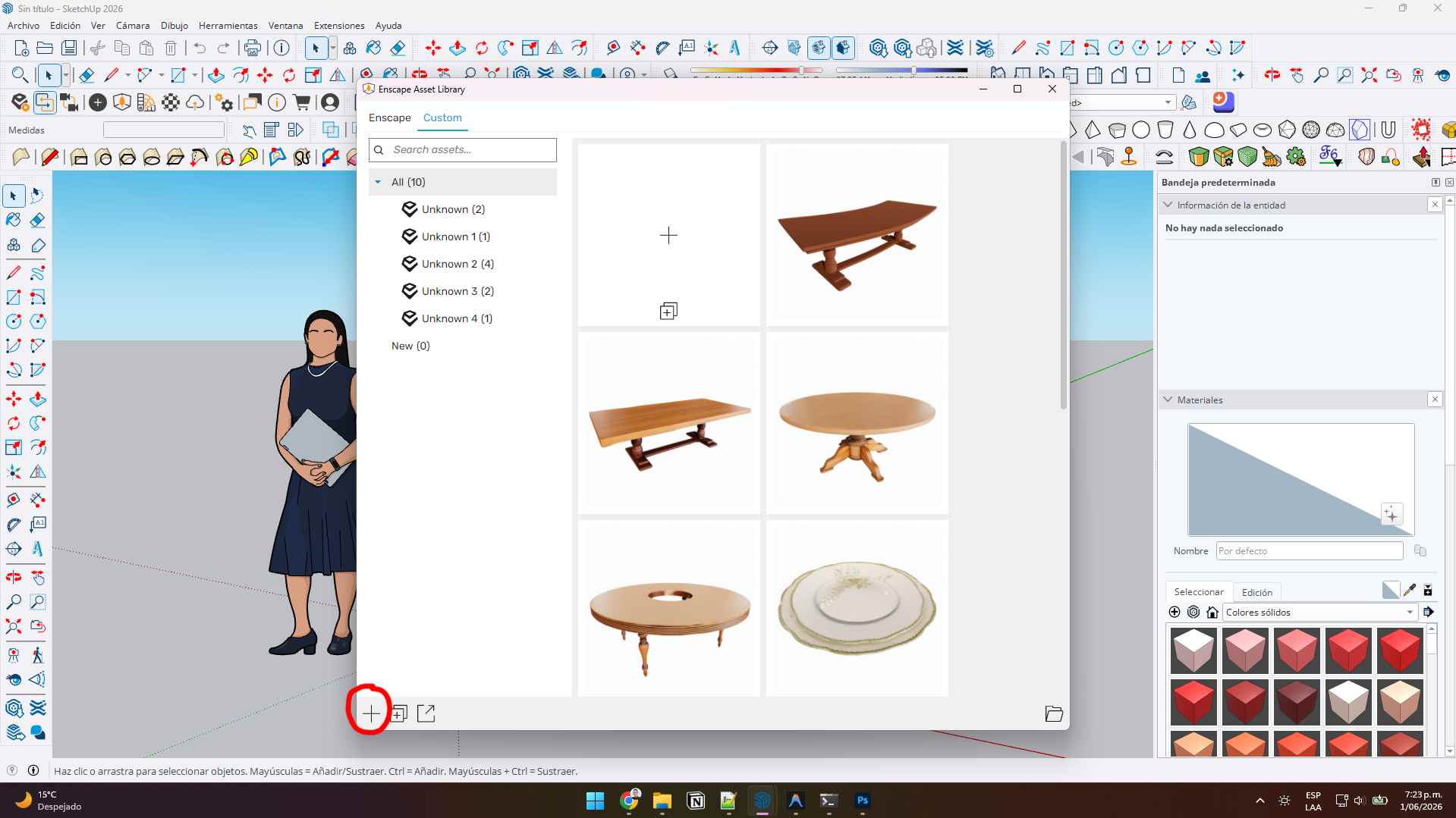 Crear un nuevo Custom Asset